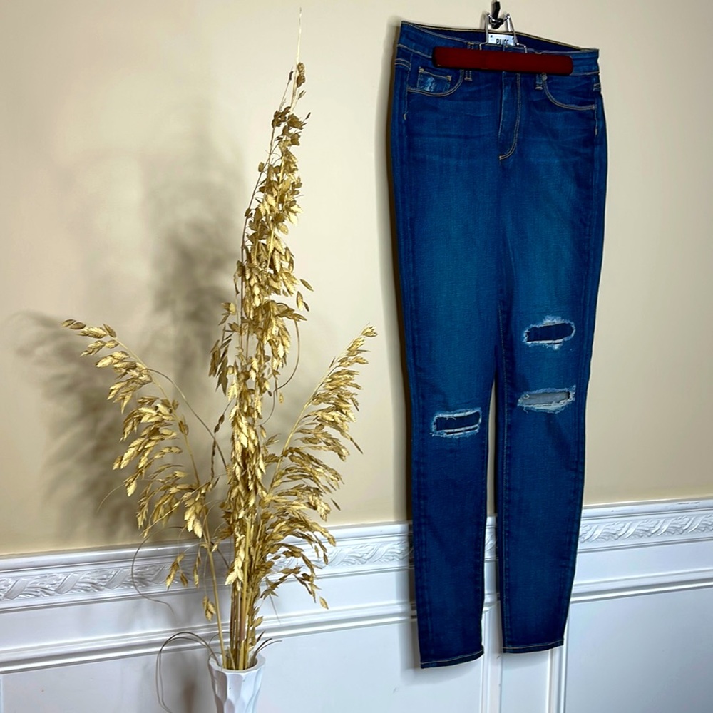 Paige Hoxton Ultra Skinny Destroyed Jeans